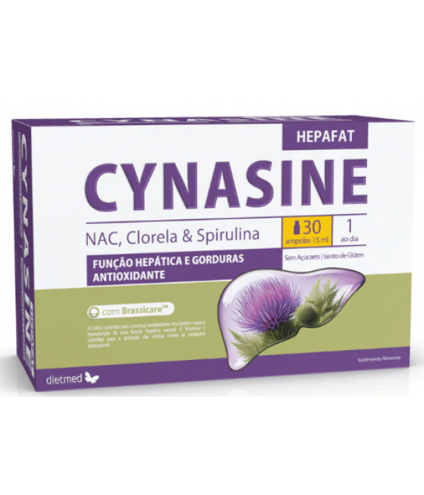 Cynasine Hepafat - 30 Ampolas - Dietmed